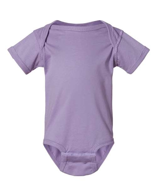 Rabbit Skins 4424 Infant Fine Jersey Bodysuit - Lavender - front