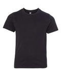 Next Level 3312 Youth CVC T-Shirt - Black - front