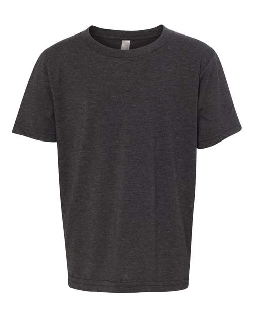 Next Level 3312 Youth CVC T-Shirt - Charcoal - front