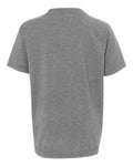 Next Level 3312 Youth CVC T-Shirt - Dark Heather Grey - back