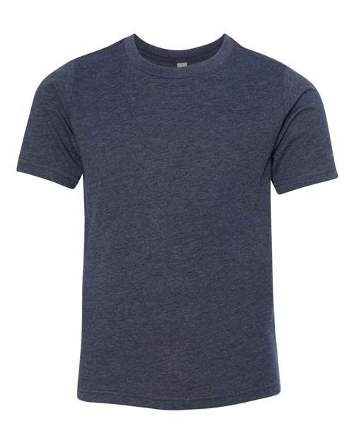Next Level 3312 Youth CVC T-Shirt - Midnight Navy - front
