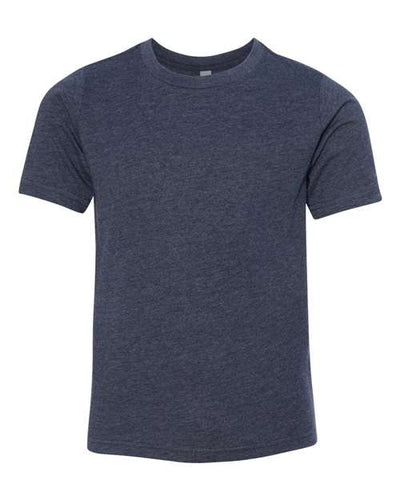 Next Level 3312 Youth CVC T-Shirt - Midnight Navy - front