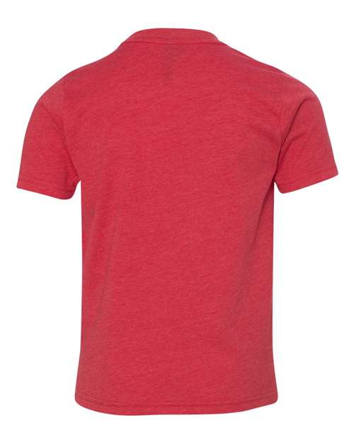 Next Level 3312 Youth CVC T-Shirt - Red - back