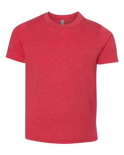 Next Level 3312 Youth CVC T-Shirt - Red - front