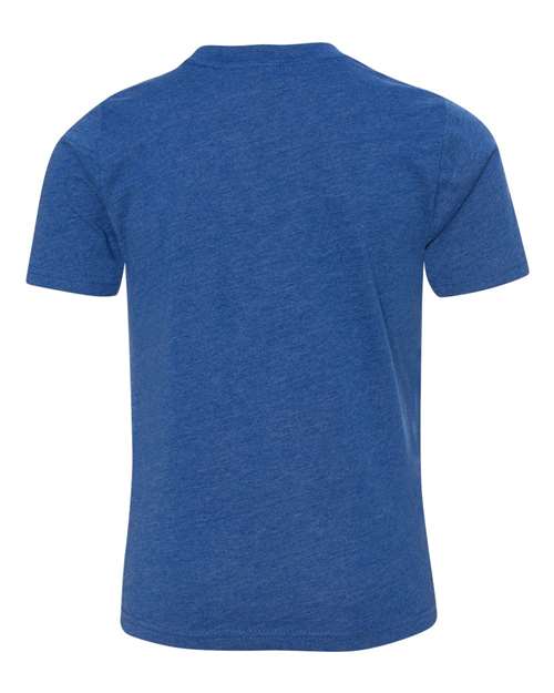 Next Level 3312 Youth CVC T-Shirt - Royal - back