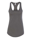 Next Level 1533 Women's Ideal Racerback Tank - Dark Grey - front