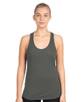 Next Level 1533 Women's Ideal Racerback Tank - Dark Grey - model front