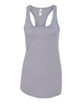 Next Level 1533 Women's Ideal Racerback Tank - Heather Grey - front