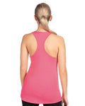 Next Level 1533 Women's Ideal Racerback Tank - Hot Pink - model back