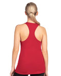 Next Level 1533 Women's Ideal Racerback Tank - Red - model back