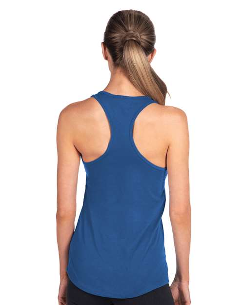 Next Level 1533 Women's Ideal Racerback Tank - Royal - model back