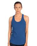 Next Level 1533 Women's Ideal Racerback Tank - Royal - model front