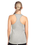 Next Level 1533 Women's Ideal Racerback Tank - Silver - model back