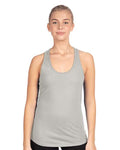 Next Level 1533 Women's Ideal Racerback Tank - Silver - model front