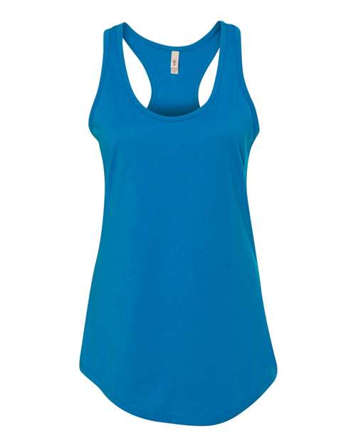 Next Level 1533 Women's Ideal Racerback Tank - Turquoise - front