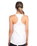 Next Level 1533 Women's Ideal Racerback Tank - White - model back
