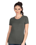 Next Level 1510 Women's Ideal T-Shirt - Dark Grey - model front