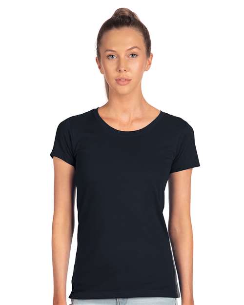 Next Level 1510 Women's Ideal T-Shirt - Midnight Navy - model front
