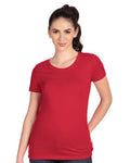 Next Level 1510 Women's Ideal T-Shirt - Red - model front