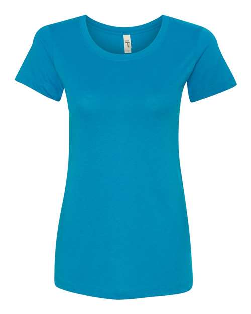 Next Level 1510 Women's Ideal T-Shirt - Turquoise - front