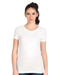 Next Level 1510 Women's Ideal T-Shirt - White - model front
