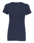 Next Level 1540 Women's Ideal V-Neck T-Shirt - Midnight Navy - back