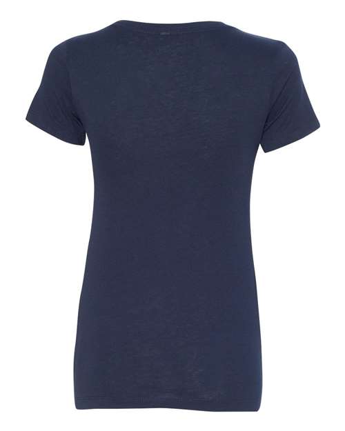 Next Level 1540 Women's Ideal V-Neck T-Shirt - Midnight Navy - back