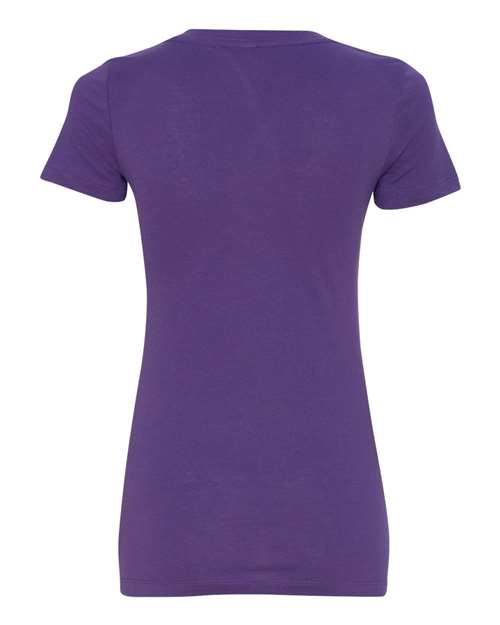 Next Level 1540 Women's Ideal V-Neck T-Shirt - Purple Rush - back