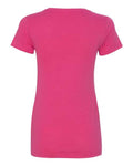 Next Level 1540 Women's Ideal V-Neck T-Shirt - Raspberry - back