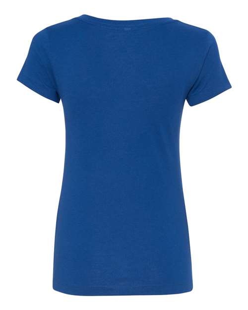Next Level 1540 Women's Ideal V-Neck T-Shirt - Royal - back