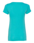 Next Level 1540 Women's Ideal V-Neck T-Shirt - Tahiti Blue - back