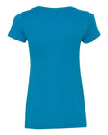 Next Level 1540 Women's Ideal V-Neck T-Shirt - Turquoise - back