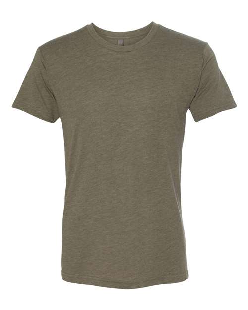 Next Level 6010 Triblend T-Shirt - Military Green - front