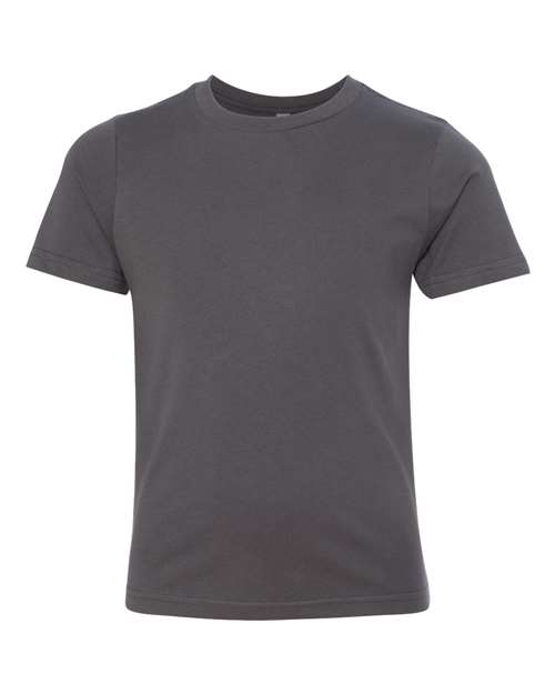 Next Level 3310 Youth Cotton T-Shirt - Heavy Metal - front