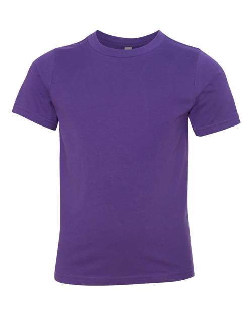 Next Level 3310 Youth Cotton T-Shirt - Purple Rush - front