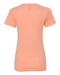 Next Level 6710 Women’s Triblend T-Shirt - Vintage Light Orange - back