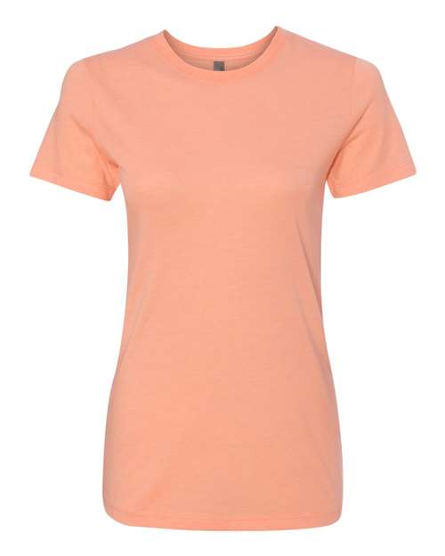 Next Level 6710 Women’s Triblend T-Shirt - Vintage Light Orange - front