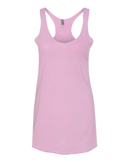 Next Level 6733 Women’s Triblend Racerback Tank - Vintage Lilac - front