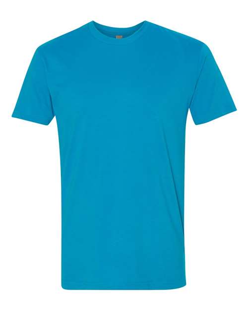 Next Level 6410 Sueded T-Shirt - Turquoise - front
