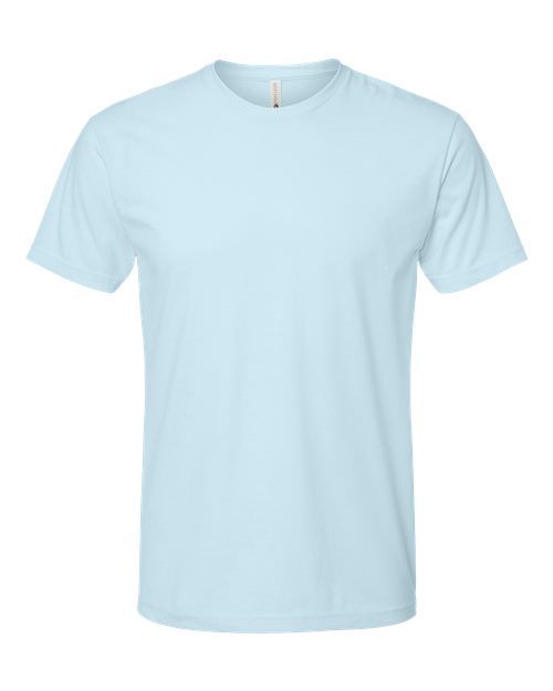 Next Level 6410 Sueded T-Shirt - Light Blue - front