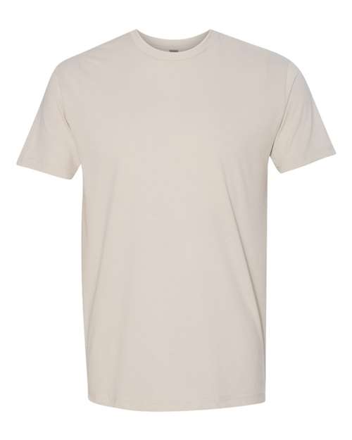 Next Level 6410 Sueded T-Shirt - Sand - front