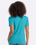 Next Level 6210 CVC T-Shirt - Bondi Blue - model back