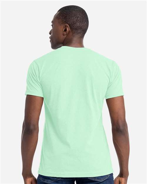 Next Level 6210 CVC T-Shirt - Mint - model back