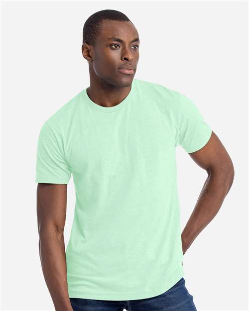 Next Level 6210 CVC T-Shirt - Mint - model front