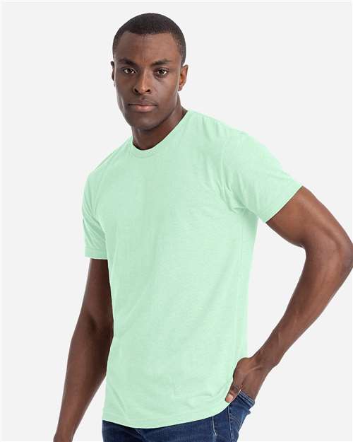 Next Level 6210 CVC T-Shirt - Mint - model side