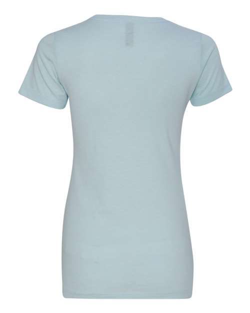 Next Level 6610 Women’s CVC T-Shirt - Ice Blue - back