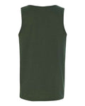Gildan 5200 Unisex Heavy Cotton Tank Top - Forest Green - back