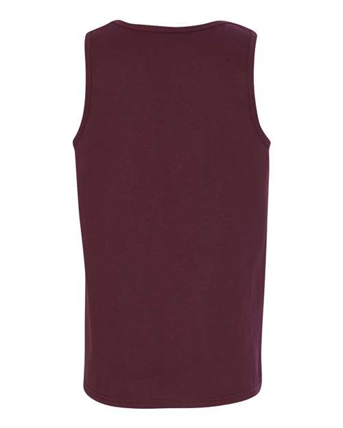 Gildan 5200 Unisex Heavy Cotton Tank Top - Maroon - back
