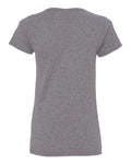 Gildan 5000L Women's Heavy Cotton T-Shirt - Graphite Heather - back