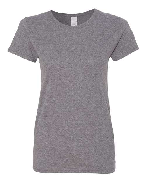 Gildan 5000L Women's Heavy Cotton T-Shirt - Graphite Heather - front